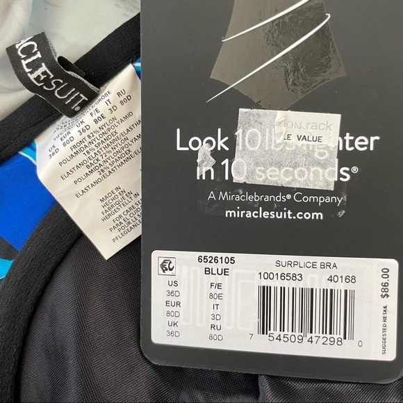 Miraclesuit Petal Play Surplice Bra Top - Picture 5 of 5